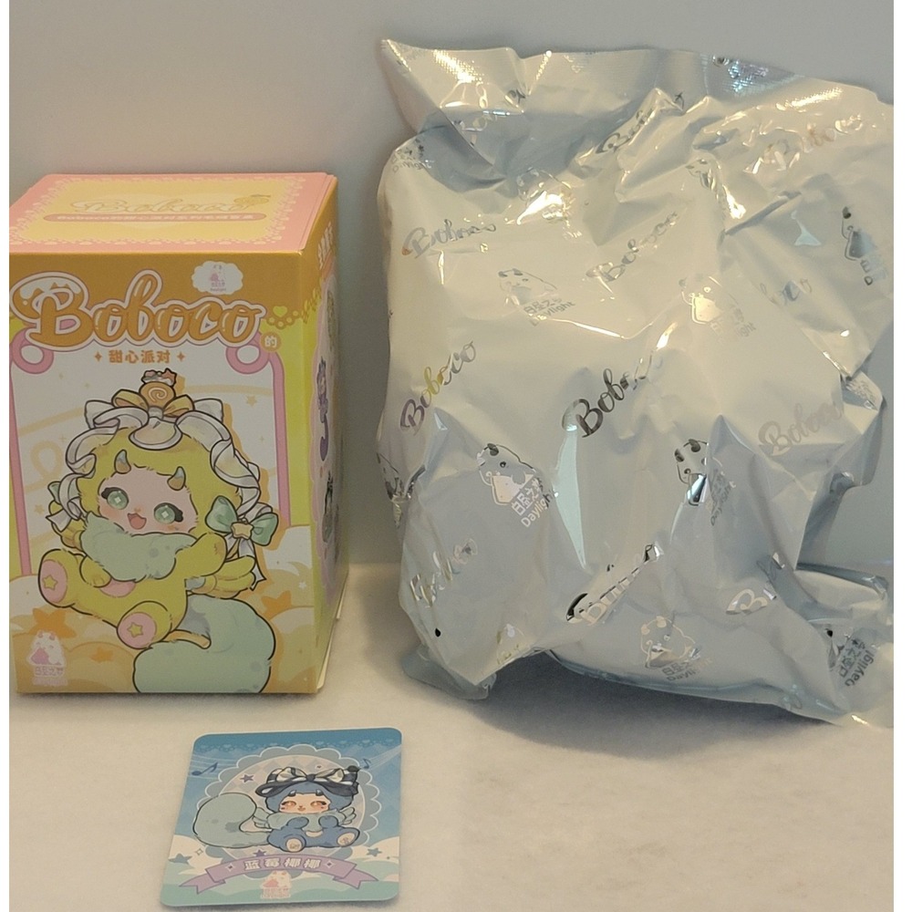 New Boboco Sweetheart Party Daylight Confirmed Blind Box Plush Figure Kawaii